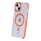 Rvelon iPhone 13/iPhone 14 kuoret TPU MagSafe Oranssi