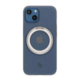 Rvelon iPhone 13/iPhone 14 kuoret käännettävällä MagSafe-jalustalla Harmaa