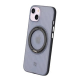 Rvelon iPhone 13/iPhone 14 Kuori Pyörivä MagSafe Teline Musta