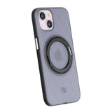 Rvelon iPhone 13/iPhone 14 Kuori Pyörivä MagSafe Teline Musta