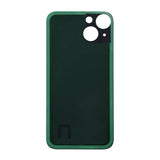 iPhone 14 Takalasi itseliimautuvalla teipillä - Valkoinen