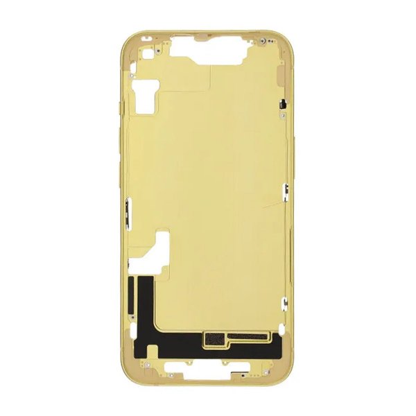 iPhone 14 Takakansi täydellä kehyksellä OEM - Keltainen