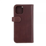 Buffalo iPhone 13/14/15 Kotelo 2-in-1 Irrotettava lompakko Ruskea