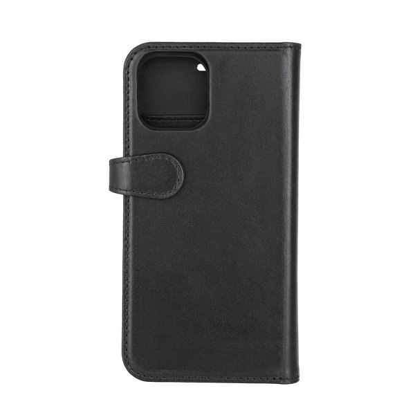 Buffalo iPhone 13/14/15 Kotelo 2-in-1 Irrotettava Lompakko Musta