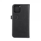 Buffalo iPhone 13/14/15 Kotelo 2-in-1 Irrotettava Lompakko Musta