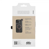 Buffalo iPhone 13/14/15 Kotelo 2-in-1 Irrotettava Lompakko Musta