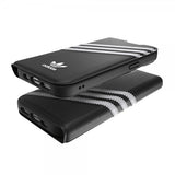 Adidas iPhone 14 -suojakotelo 3 Stripes Booklet Case, musta/valkoinen