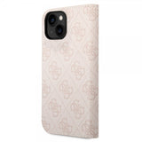 Guess iPhone 13/14/15 Kotelo 4G Logo Pinkki