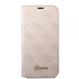 Guess iPhone 13/14/15 Kotelo 4G Logo Pinkki