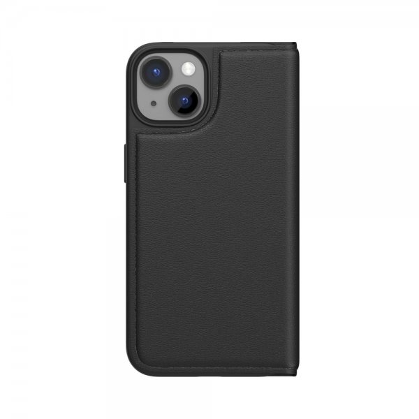 Adidas iPhone 14 -kotelo Booklet Case Basic Musta