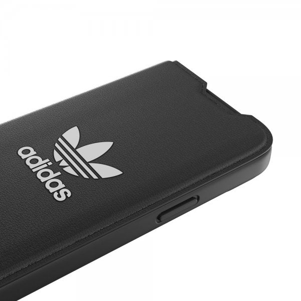 Adidas iPhone 14 -kotelo Booklet Case Basic Musta