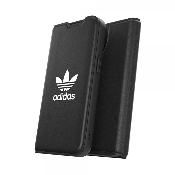 Adidas iPhone 14 -kotelo Booklet Case Basic Musta