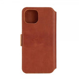 Krusell iPhone 14 Suojakotelo Leather PhoneWallet Konjakki