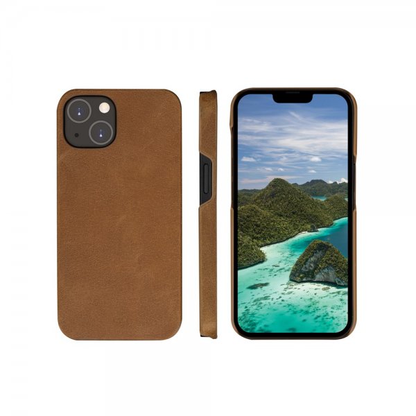 dbramante1928 iPhone 13/iPhone 14 -suojakotelo Lynge Tan