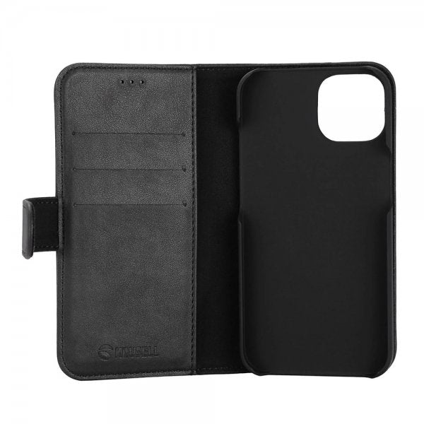 Krusell iPhone 14 -suojakotelo PhoneWallet, musta