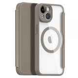 Dux Ducis iPhone 14 -kotelo, Skin X Pro Series MagSafe, khaki