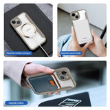 Dux Ducis iPhone 14 -kotelo, Skin X Pro Series MagSafe, khaki