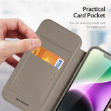 Dux Ducis iPhone 14 -kotelo, Skin X Pro Series MagSafe, khaki