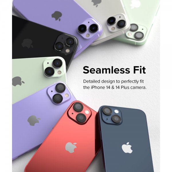 Ringke iPhone 14/iPhone 14 Plus Kamerasuojus Camera Lens Frame Musta