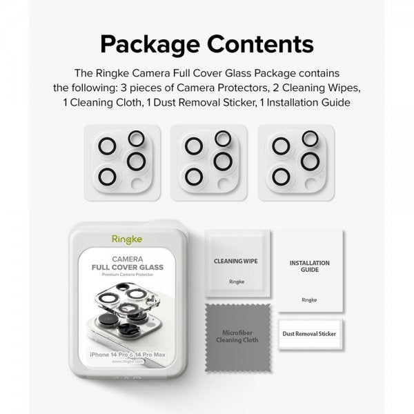Ringke iPhone 14/iPhone 14 Plus Kamerasuojalasi 2-pakkaus