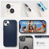 Spigen iPhone 14/iPhone 14 Plus Kameransuoja GLAS.tR EZ Fit Optik Pro Starlight 2-pack
