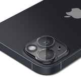 Spigen iPhone 14/iPhone 14 Plus Kameransuojaus Lasinen Optiikka 2-pakkaus Crystal Clear