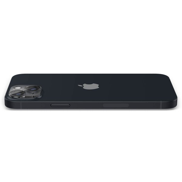 Spigen iPhone 14/iPhone 14 Plus Kameransuojaus Lasinen Optiikka 2-pakkaus Crystal Clear