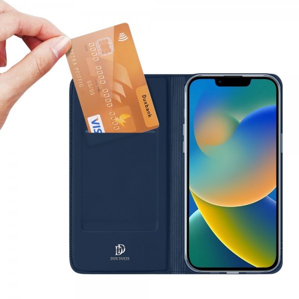 Dux Ducis iPhone 14 Plus -suojakotelo, Skin Pro Series, sininen