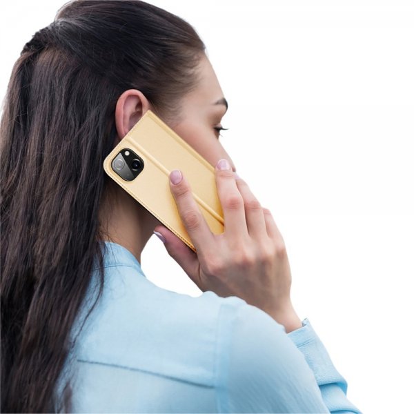 Dux Ducis iPhone 14 Plus -suojakotelo, Skin Pro Series, kulta