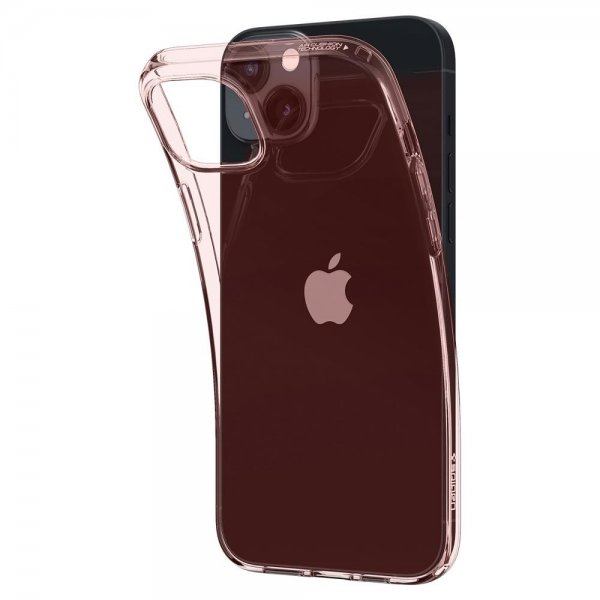Spigen iPhone 14 Plus Crystal Flex -suojakuori, Rose Crystal