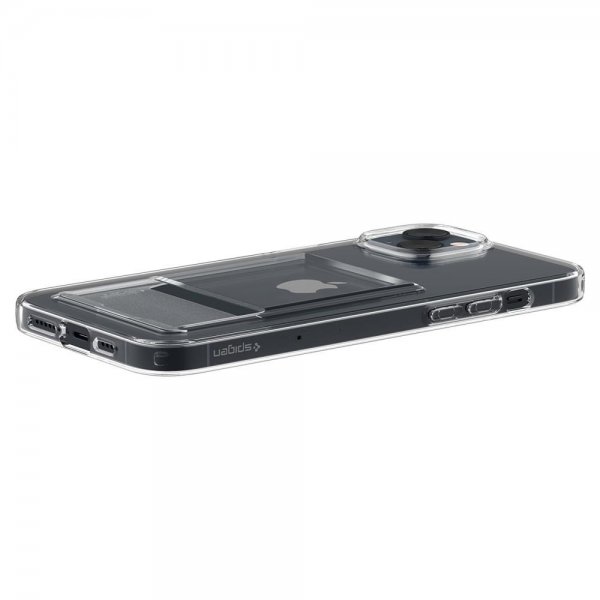 Spigen iPhone 14 Plus -suojakuori Crystal Slot Crystal Clear