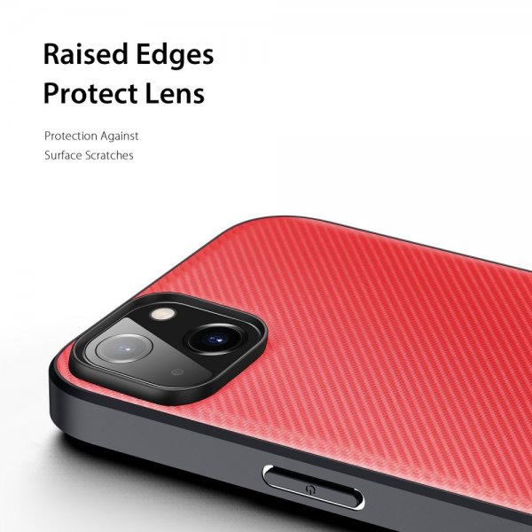 Dux Ducis iPhone 14 Plus -kuori, FINO-sarja, punainen