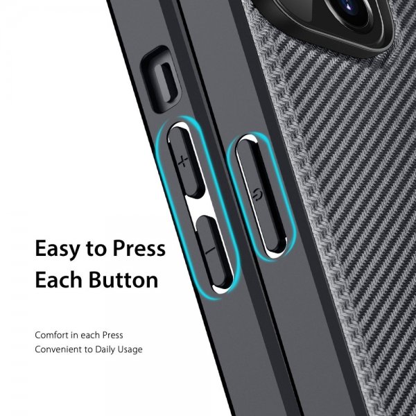 Dux Ducis iPhone 14 Plus FINO Series -suojakuori, musta
