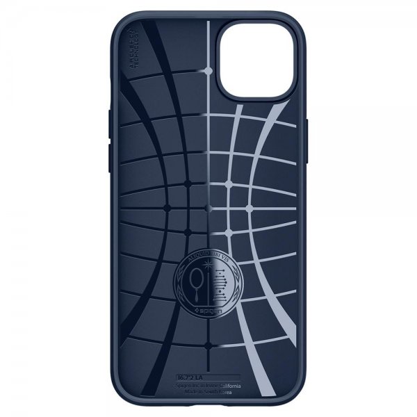Spigen iPhone 14 Plus Suojakuori Liquid Air Navy Blue
