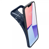 Spigen iPhone 14 Plus Suojakuori Liquid Air Navy Blue
