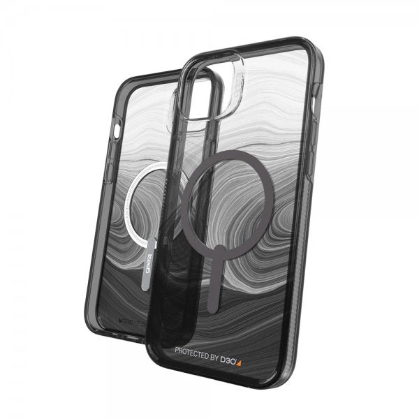 Gear4 iPhone 14 Plus Suojakuori Milan Snap Black Swirl