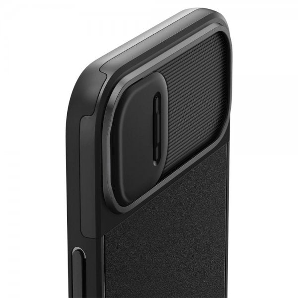 Spigen iPhone 14 Plus -suojakuori Optik Armor MagFit Musta