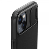 Spigen iPhone 14 Plus -suojakuori Optik Armor MagFit Musta