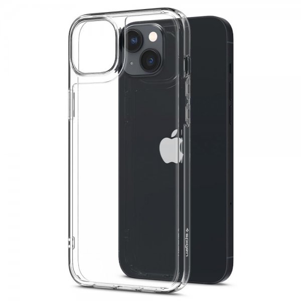 Spigen iPhone 14 Plus -suojakuori Quartz Hybrid Crystal Clear
