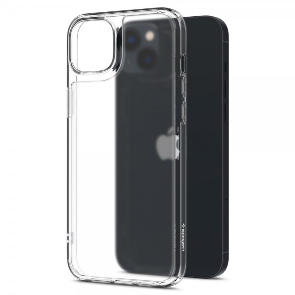 Spigen iPhone 14 Plus -suojakuori, Quartz Hybrid Matte Clear