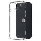 Spigen iPhone 14 Plus -suojakuori, Quartz Hybrid Matte Clear
