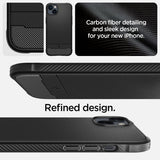 Spigen iPhone 14 Plus -suojakuori Rugged Armor MagFit Matte Black