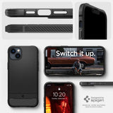 Spigen iPhone 14 Plus -suojakuori Rugged Armor MagFit Matte Black