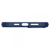 Spigen iPhone 14 Plus Silicone Fit MagFit -kuori, tummansininen