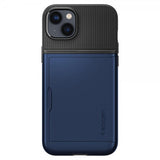Spigen iPhone 14 Plus -kuori Slim Armor CS Navy Blue