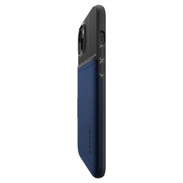 Spigen iPhone 14 Plus -kuori Slim Armor CS Navy Blue