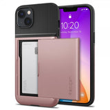 Spigen iPhone 14 Plus -suojakuori Slim Armor CS Rose Gold
