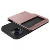 Spigen iPhone 14 Plus -suojakuori Slim Armor CS Rose Gold