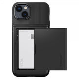 Spigen iPhone 14 Plus -kuori Slim Armor CS, musta