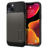 Spigen iPhone 14 Plus Suojakuori Slim Armor MagFit Gunmetal